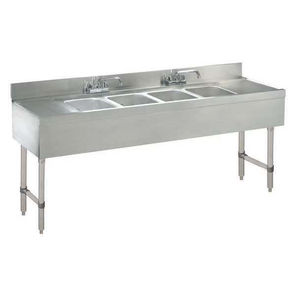 21" W x 84" L x Deck Mount (Faucet), Utility Sink and Laundry Tub