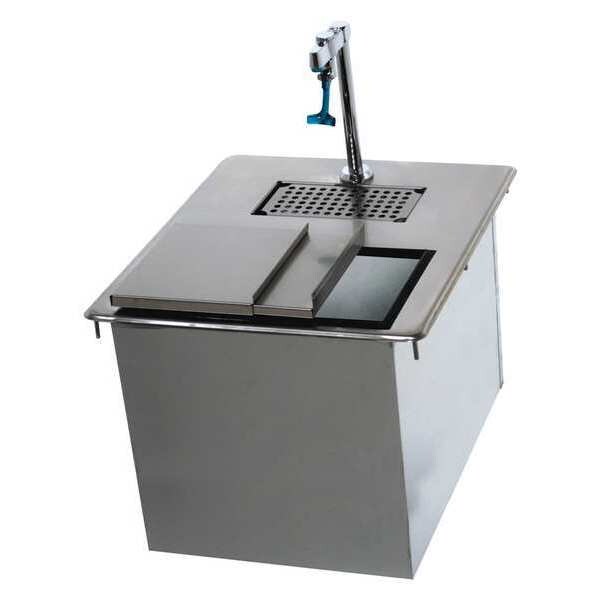 Water Filler, w/Ice Bin, 18x21"