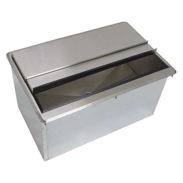 Drop-In Ice Bins, 50 lb. Cap, 24x18"