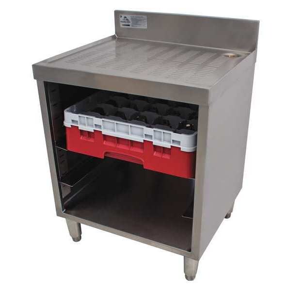 Glass Rack Storage Unit, 3Tier, Corrugated