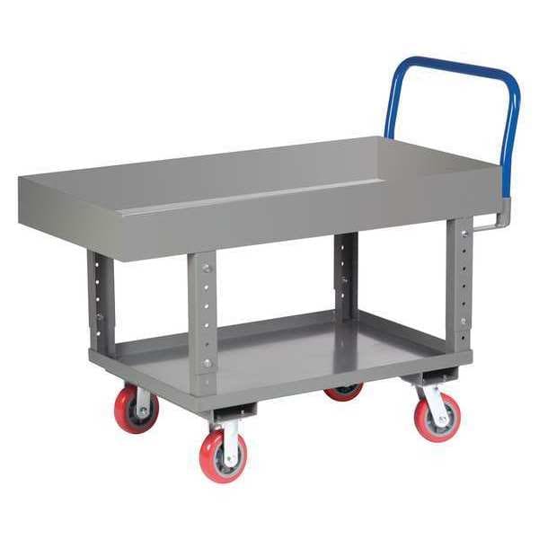 Adj-Height Pltfrm Trk, 30x48", Lower Shlf