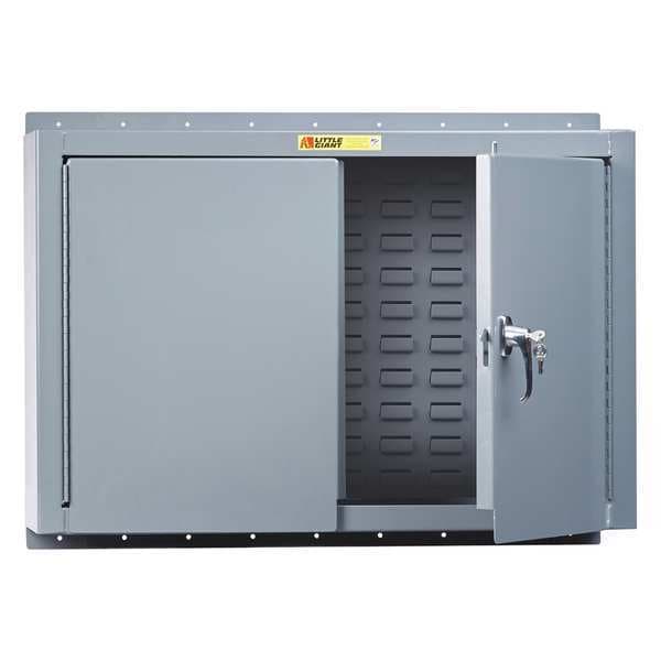 Wall Cabinet, 10x36x24", Louvered Panel
