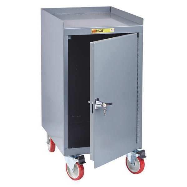 Compact Mobile Bench Cabinet, 18x24", Door