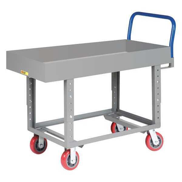 Adj-Height Platform Trk 24x48", Open Base