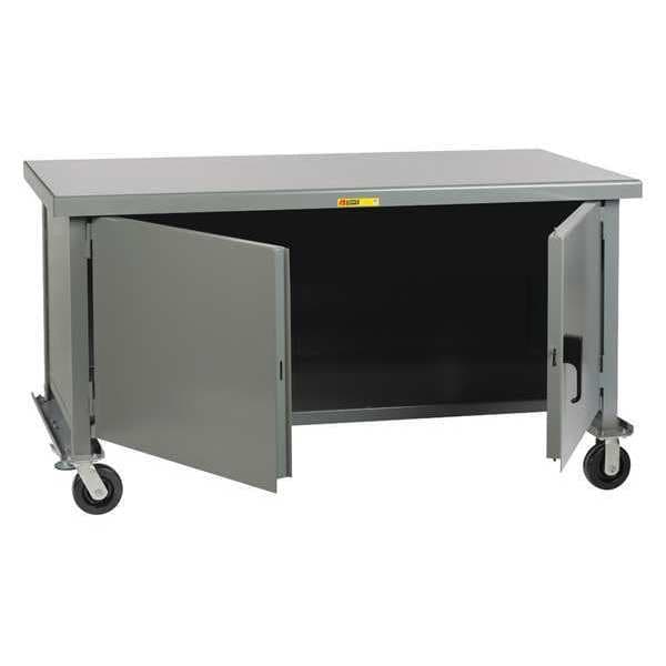 Mobile Cabinet Workbench, 3600 lb., 30x48"