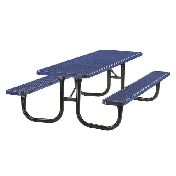 Park Rectangular Table, Portable, 6ft, Black