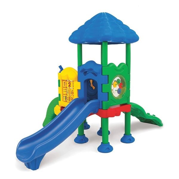 Discovery Center Commercial Playground, 2 Deck w/Roof