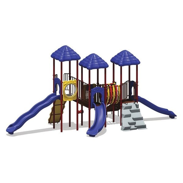 Rainbow Lake Playground, Red/Blue