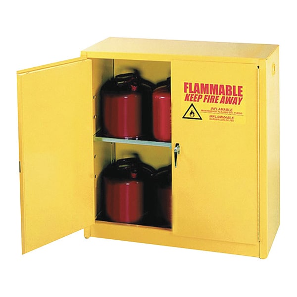 Flammable Liquid Storage Cabinet, 30 GAL