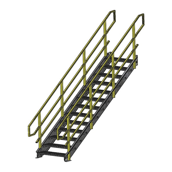 IBC Stairway, 36" W/11 Stairs