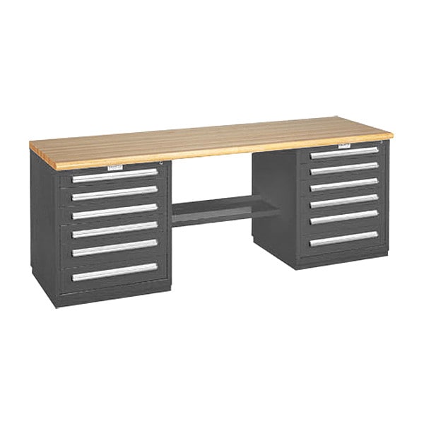 Modular Drawer Bench-30"Dx8FtWx34"H