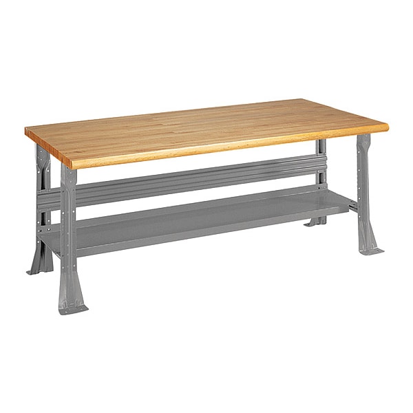 Open Leg Bench w/ Shelf, LG