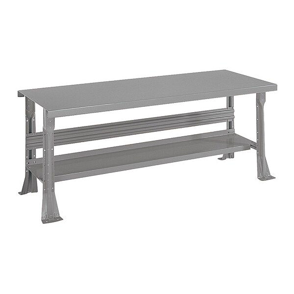 Open Leg Bench W/ Shelf