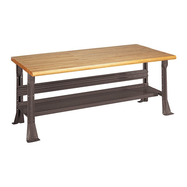 Open Leg Bench W/ Shelf