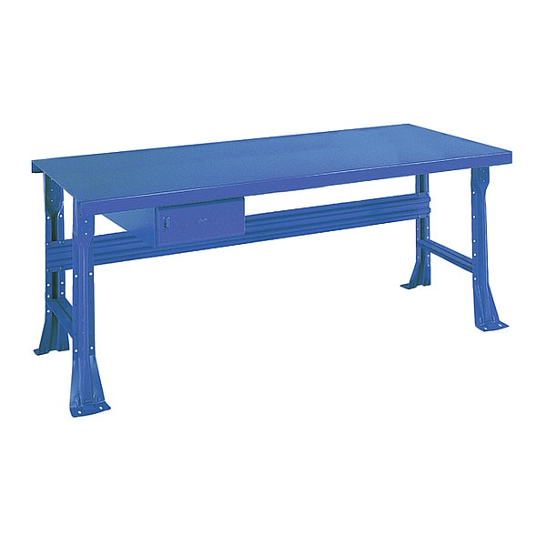 Open Leg Bench w/ Drawer, BL