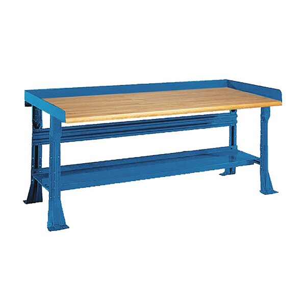 Open Leg Bench w/ Shelf, BL
