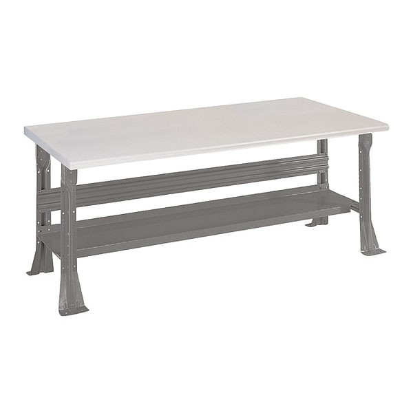 Open Leg Bench W/ Shelf