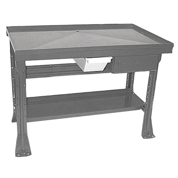 TearDown Bench 30"Dx48"Wx29"H, BK