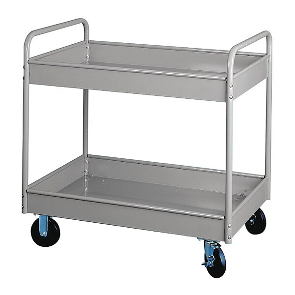 Stock Cart, 2 Shl 500 Lb. Cap 36x24x36, LG
