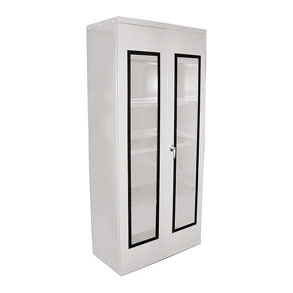 QuickView Storage Cab 24 in D X36 in W X78 in H, Whiteite