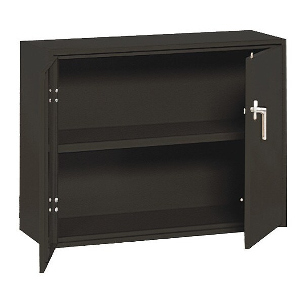 Handy Cabinet W/ Lower Handle, 30 in x 13 in x 27 in, Black