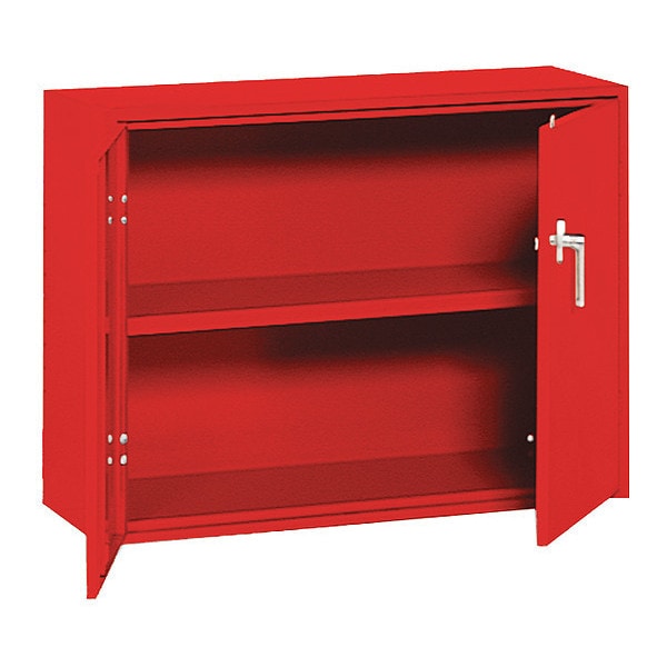 Handy Cabinet W/ Lower Handle, 30 in x 13 in x 27 in, Red