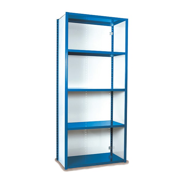 VGrip ShelfClsd Start 7"x2Dx4W-w7 shl, BL, Number of Shelves: 7