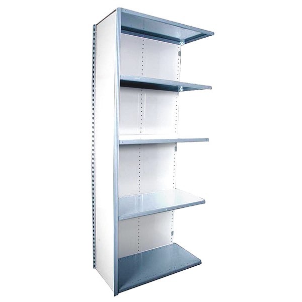 VGrip ShelveClsd Add 7Hx2Dx4W-w7 shl, WH, Height: 84"