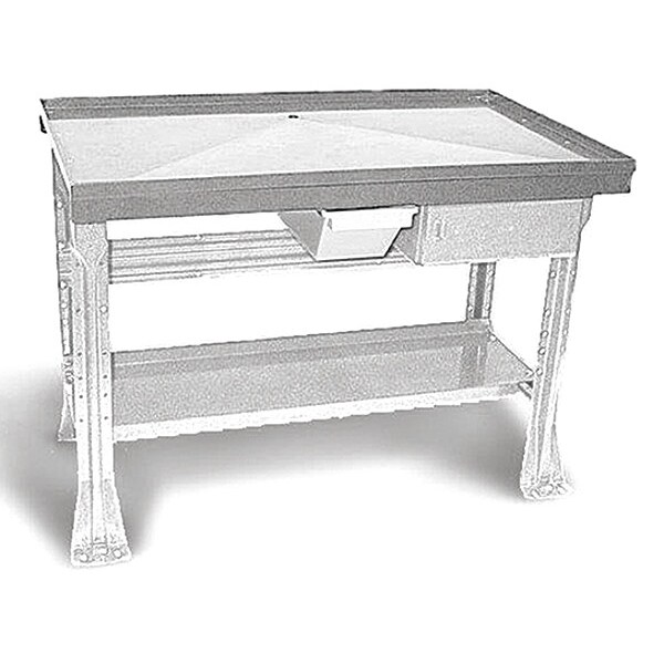 Tear Down Bench SS top 30"Dx60"Wx34"H, WH