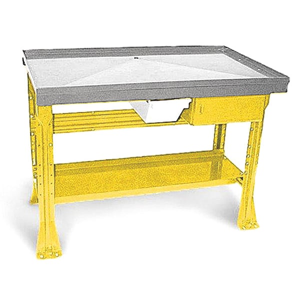 Tear Down Bench SS top 30"Dx60"Wx34"H, YL