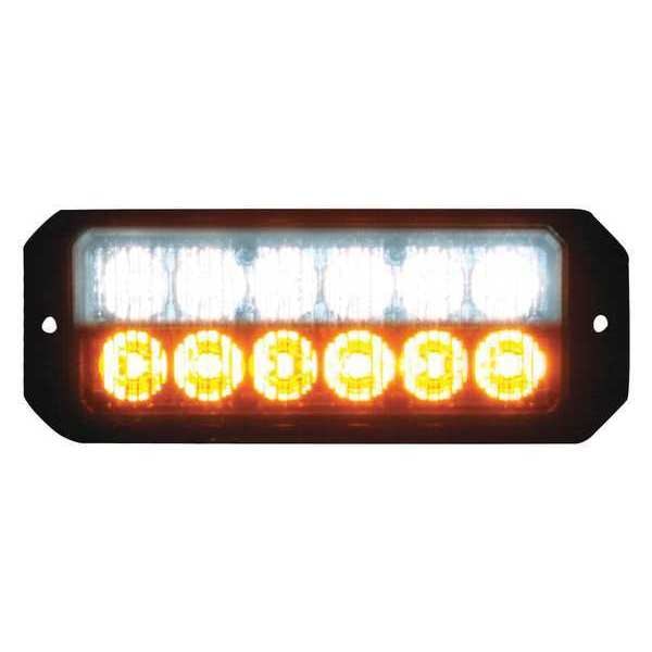 Clear/Amber Dual Row 5 Inch LED Strobe Light