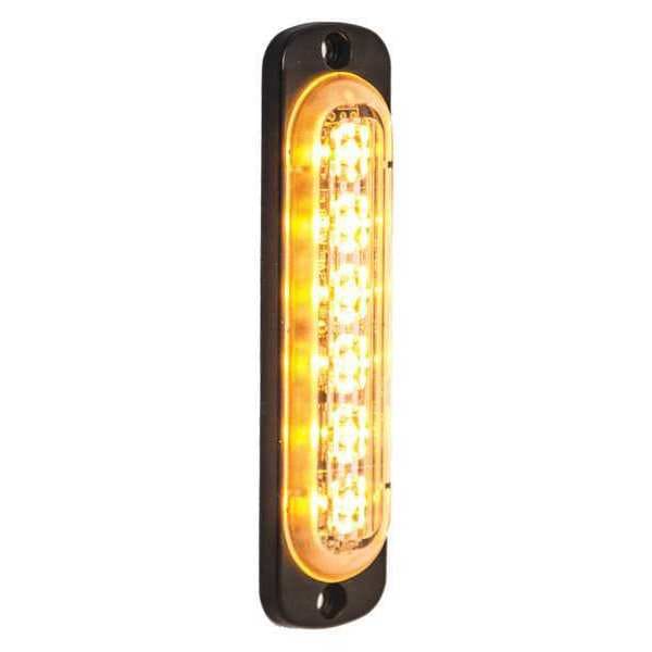 Thin 4.5 Inch Amber Vertical LED Strobe Light