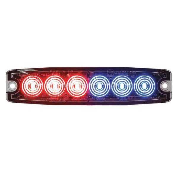 Ultra Thin 5 Inch Red/Blue LED Strobe Light