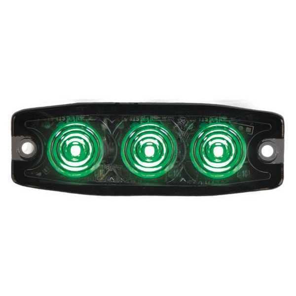 Ultra Thin 3.5 Inch Green LED Strobe Light