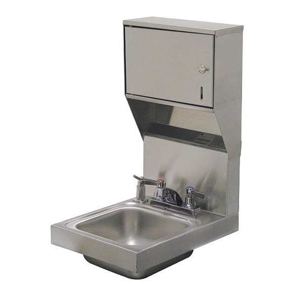 Spacesaver Handsink w/Towel & Deck Mt Soap Disp/Faucet