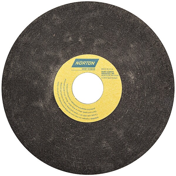 Cut-Off Wheel, Type 1, 7 in Dia, 0.0625 in Thick, 1 1/4 in Arbor Hole Size, Aluminum Oxide, 60 Grit
