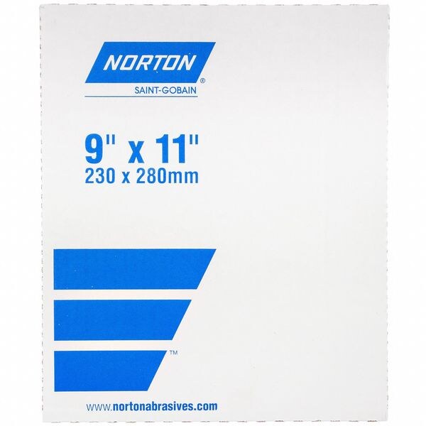Sheet, Grit P120, 11" L, 9" W