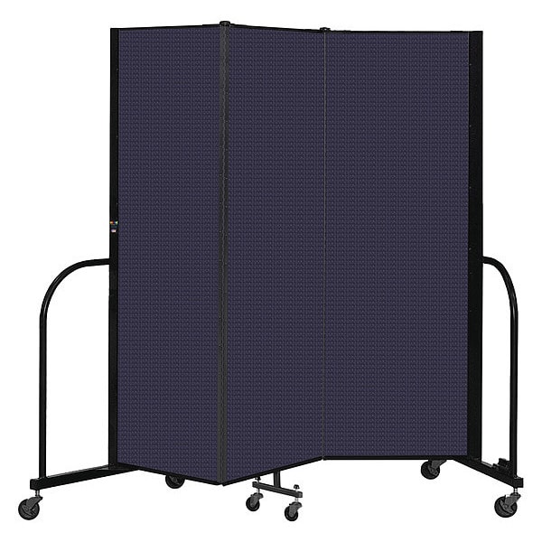 Portable Room Divider, 3 Panel, 6 ft. H