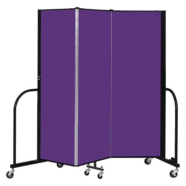 Portable Room Divider, 3 Panel, 6 ft. H
