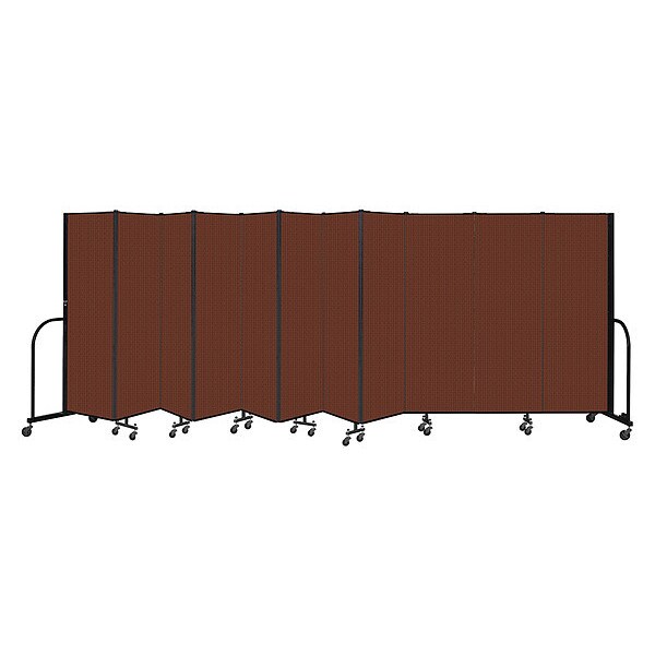 Portable Room Divider, 11 Panel, 6 ft. H