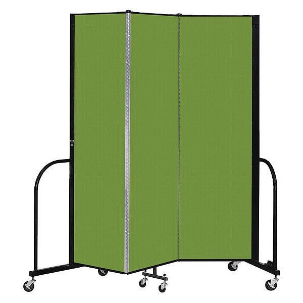 Portable Room Divider, 3 Panel, 6 ft. 8"H