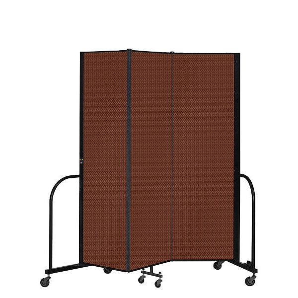 Portable Room Divider, 3 Panel, 6 ft. 8"H