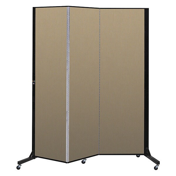 Light Duty Room Divider, 3 Panel, 6 ft. 5"