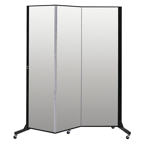 Light Duty Room Divider, 3 Panel, 6 ft. 5"