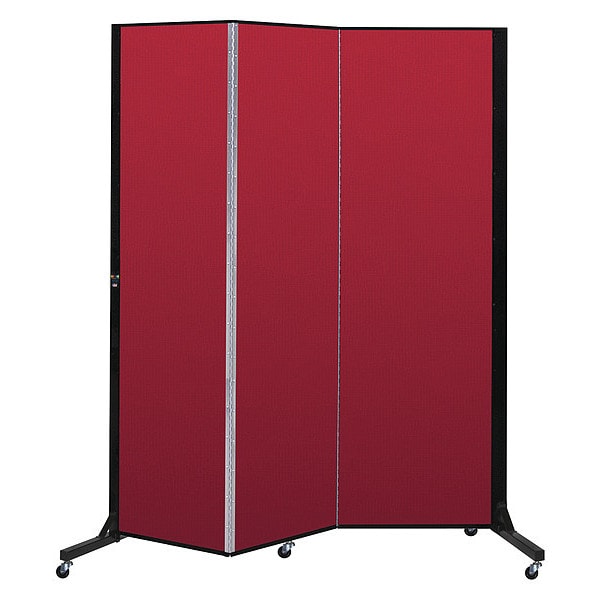 Light Duty Room Divider, 3 Panel, 6 ft. 5"