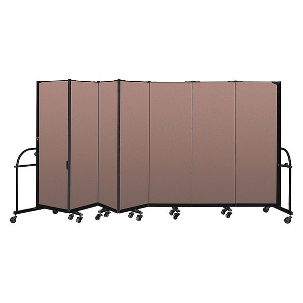 Heavy Duty Room Divider, 7 Panel, 6 ft. H