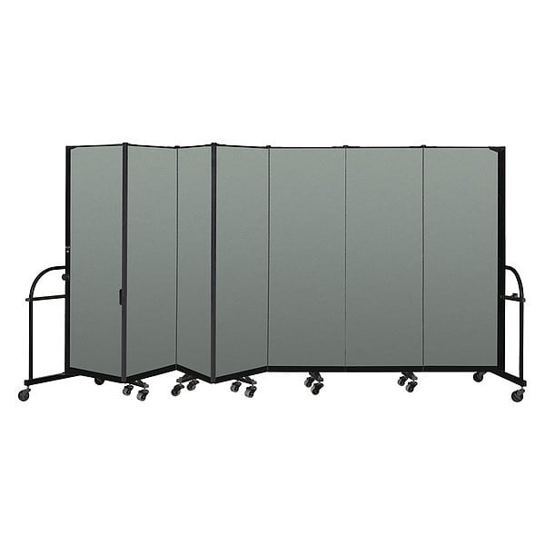 Heavy Duty Room Divider, 7 Panel, 6 ft. H