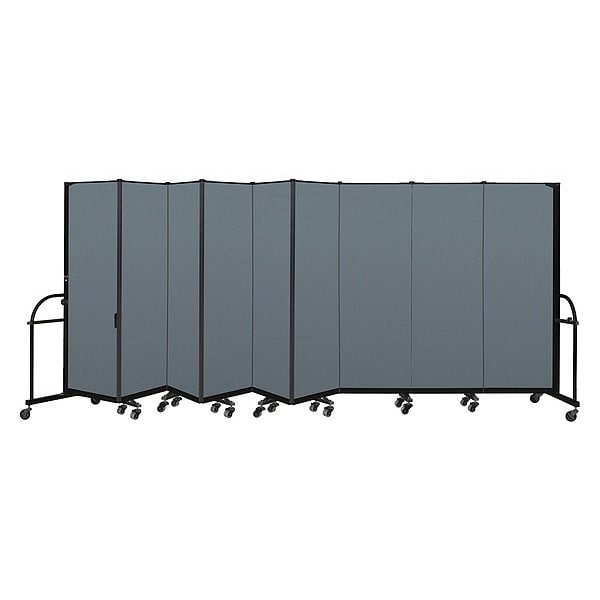 Heavy Duty Room Divider, 9 Panel, 6 ft. H