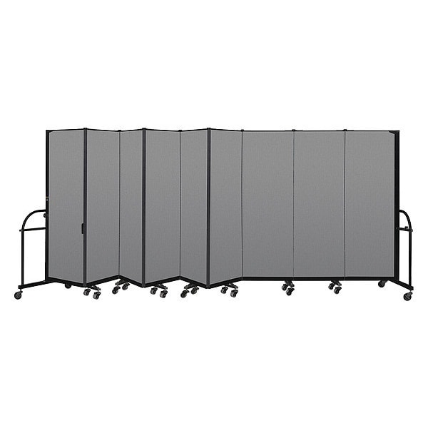 Heavy Duty Room Divider, 9 Panel, 6 ft. H