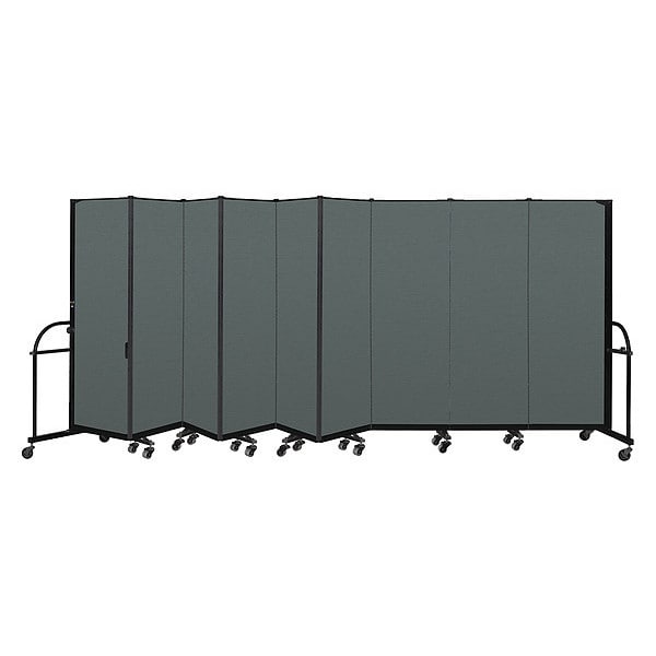 Heavy Duty Room Divider, 9 Panel, 6 ft. H